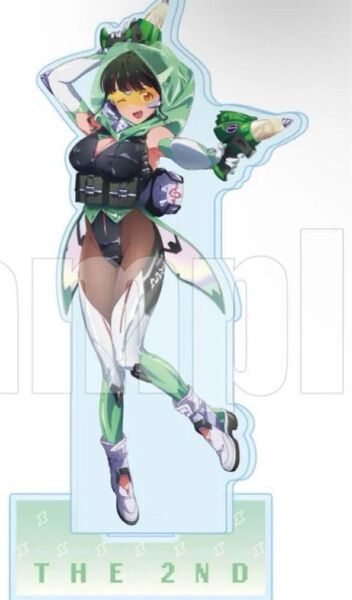 BIGアクリルスタンド グリッドマン アクスタ オンラインくじ アクリルフィギュア molly モーリー スクラッチ 二代目