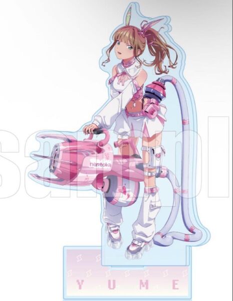BIGアクリルスタンド グリッドマン アクスタ オンラインくじ アクリルフィギュア molly モーリー スクラッチ 南夢芽