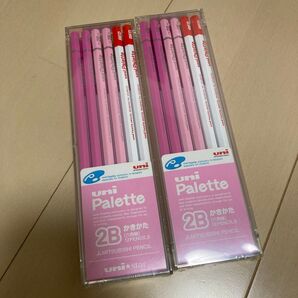 新品未使用 uni Palette かきかた鉛筆 2B 12本×2個セット