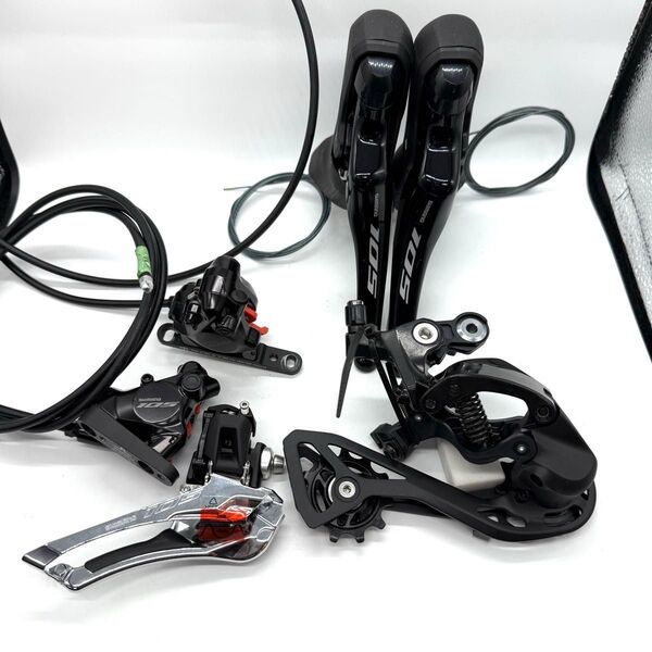 SHIMANO(シマノ)105(R7100シリーズ)12s 機械式 セット 油圧ディスクブレーキ 完成車取り外し品