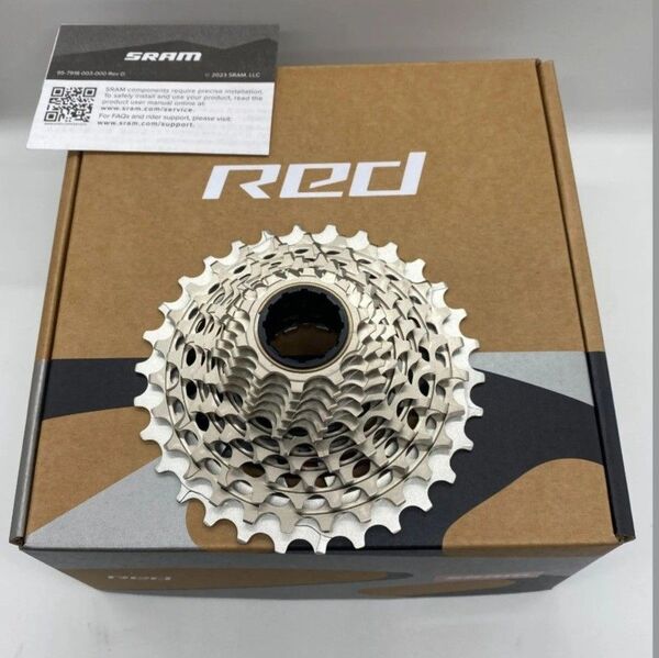 SRAM Red AXS E1 カセットスプロケット XG-1290 Silver E1 10-30T 12s