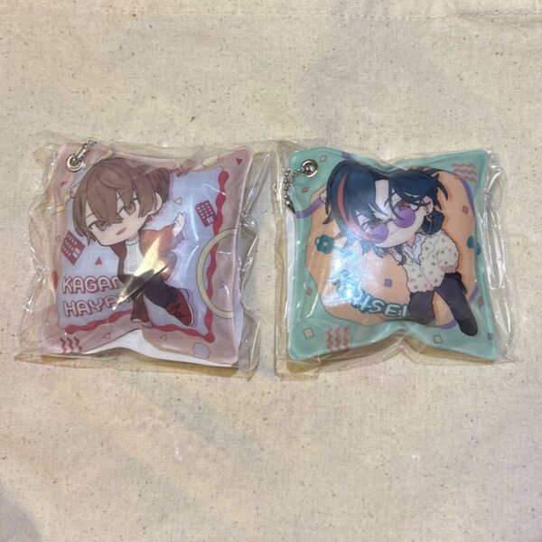 くら寿司×にじさんじ 魁星と加賀美ハヤト クッションチャーム