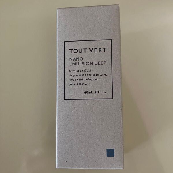 TOUT VERT ナノエマルジョンディープ 60mL 未使用