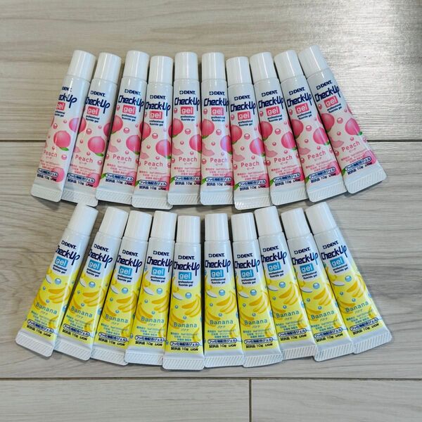 ライオン チェックアップジェル ピーチ バナナ10g x 20本 200g