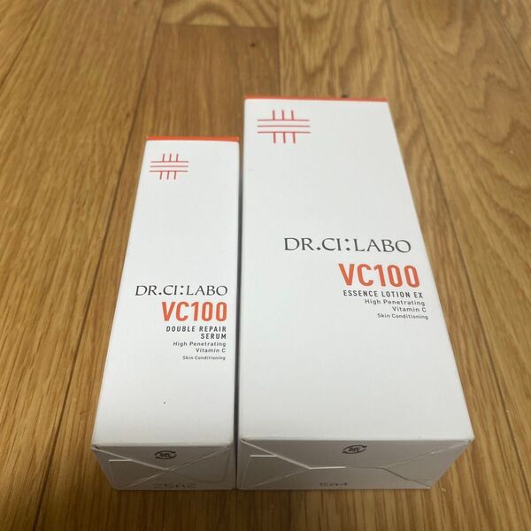 DR.CI:LABO VC100 ダブルリペアセラム&エッセンスローションEX 2点セット