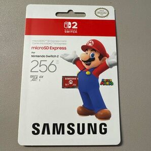 Switch2 SDカード microSD Express Card 256GB Samsung