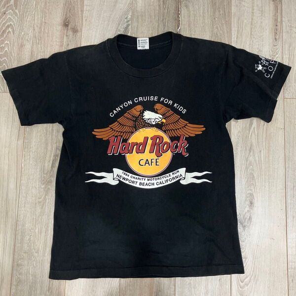 【古着】90s Hard Rock Cafe Tシャツ ブラック USA製 アメカジ ブラック 黒 90sビンテージ