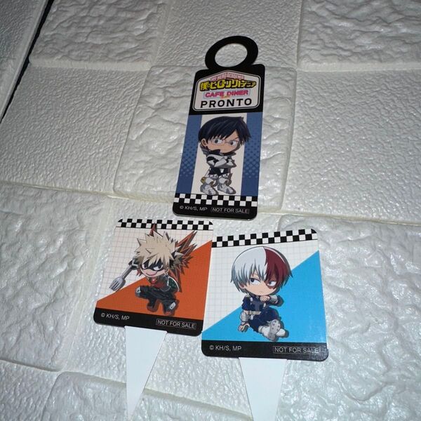 僕のヒーローアカデミア ヒロアカ 爆豪勝己 轟焦凍 飯田天哉 ピック プロント