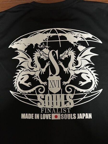 まとめ買い割引きOK ソウルズ 黒ドライTシャツ Mサイズ
