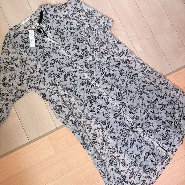 chocol raffine robe 花柄 シャツ ワンピース