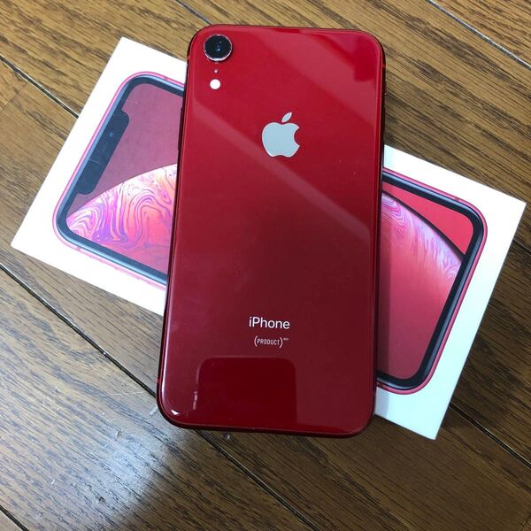 ◆iPhoneXR 64GB◆レッド (PRODUCT)RED ◆SIMフリー◆ジャンク◆