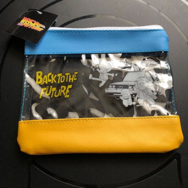 Back to the future ポーチ 未使用 BTF BTTF アメコミ