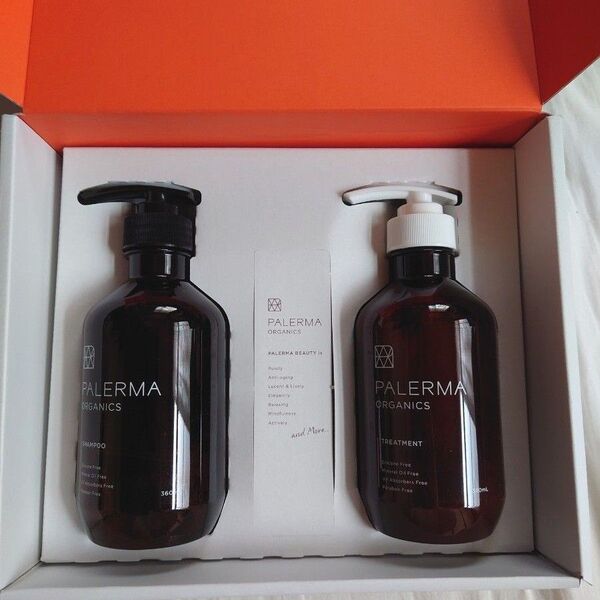 PALERMA ORGANICS シャンプーとトリートメント ②