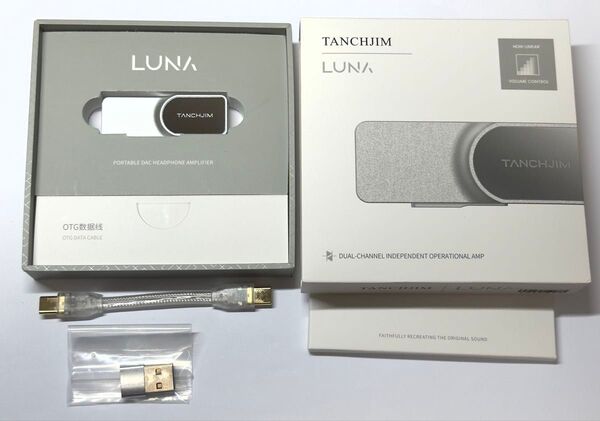 Tanchjim Luna 通常版 USB DAC 4.4mm バランス アンプ ドングル
