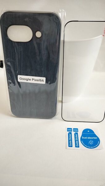 特別値下げ!最新機種ケース!Pixel9a ブルー(保護ガラス+448円)