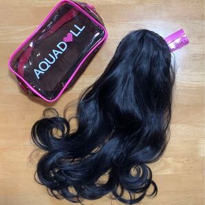 AQUADOLL◆カチューシャ・クリップ付・ハーフロングウィッグ