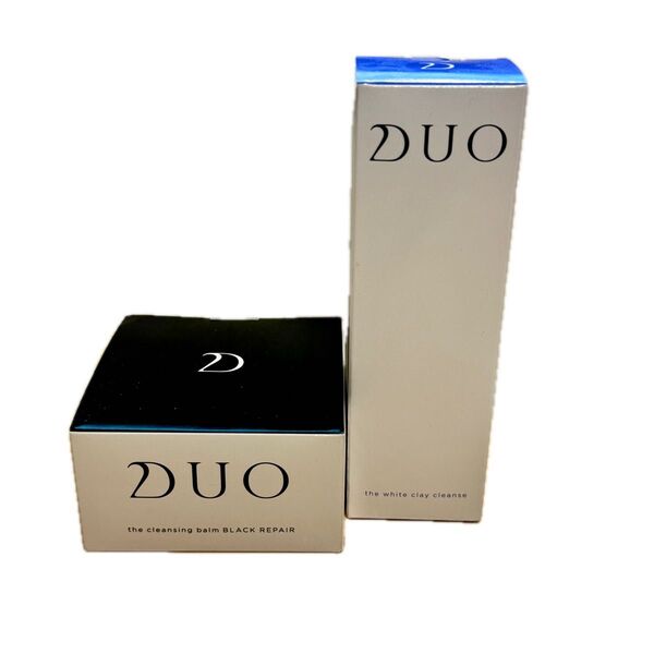 DUO ザ ホワイトクレイクレンズ 120g ザ クレンジングバーム ブラックリペア 90g