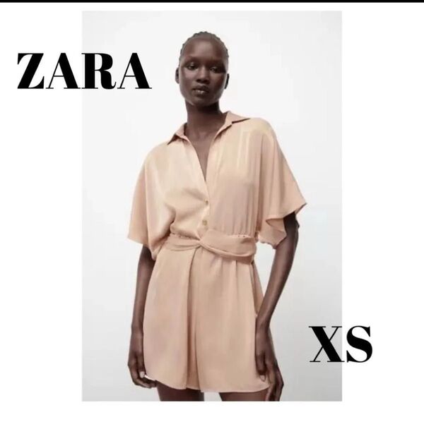 ZARA ザラ トップス 半袖シャツ ジャンプスーツ オールインワン