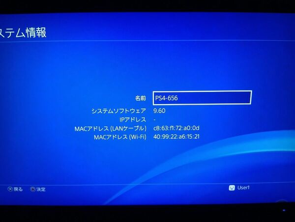 送料無料11.00以下 ps4 cuh 2100 本体 fw 9.60 500GB