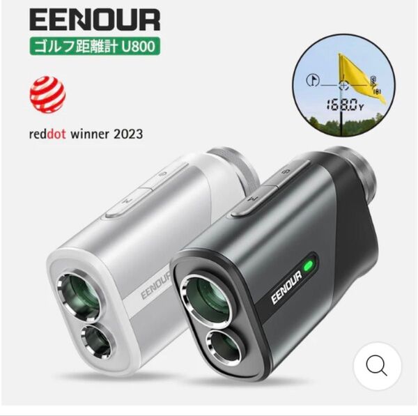 【新品】EENOUR ゴルフ レーザー距離計 Ultra-mini U800 ブラック