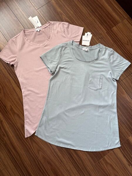 【未使用】010 汗じみが目立ちにくい Tシャツ2枚セット Tシャツ カットソー トップス