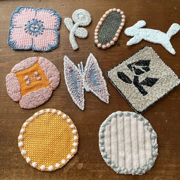 ミナペルホネン モチーフセットa ハギレ ハンドメイド