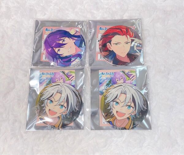 あんスタ コレクション缶バッジ テーマスカウト缶バッジ 滝維吹 鬼龍紅郎 神崎颯馬