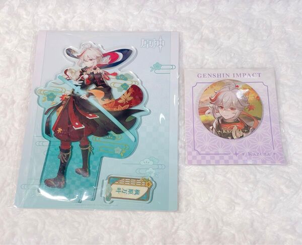 原神 楓原万葉 アクスタ 缶バッジ