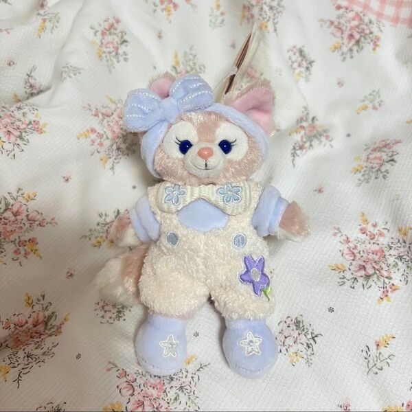 新品未使用 超可愛い子 上海ディズニー限定 リーナベル 2024 リラックスシリーズ ぬいぐるみバッジ