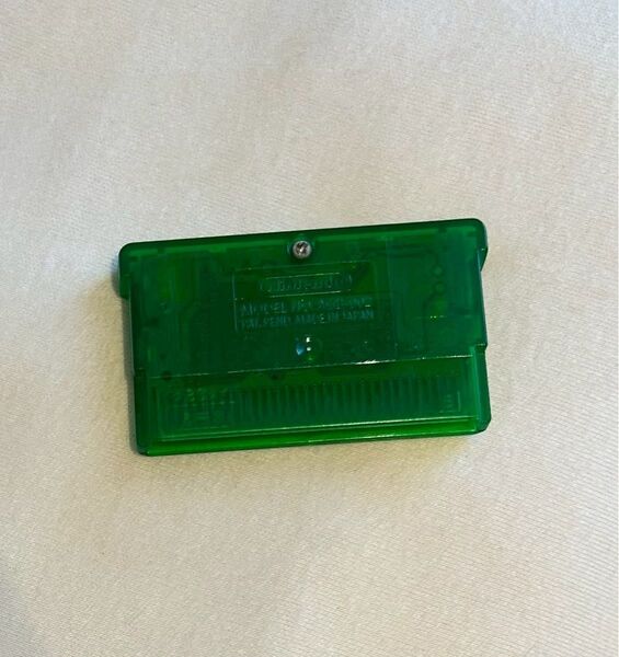 【超希少】ポケットモンスター エメラルド(ふるびたかいず 所持データ付き) GBA ポケットモンスター エメラルド