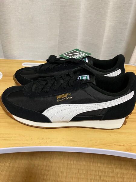 PUMA イージーライダービンテージ 26.5cm 黒×白 未使用品 プーマ