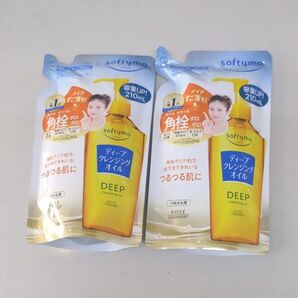 コーセー ソフティモ ディープクレンジングオイル 詰替用 210ml×2個セット
