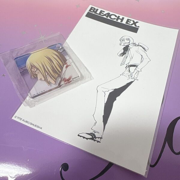 BLEACH EX 原画展 ブロマイド 最強ガシャ 平子真子 アクリルキーホルダー