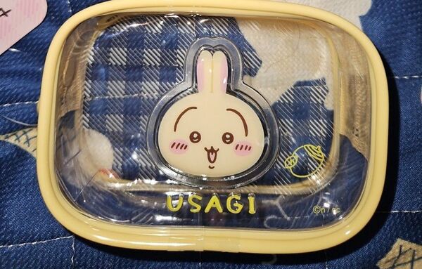 ちいかわ ぷっくりクリアミニポーチ ちいかわ うさぎ