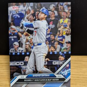大谷翔平 2024 Topps Now 50/50 カード