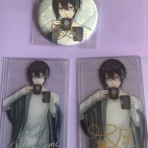 にじさんじ 黛灰 缶バッジ クリアカード