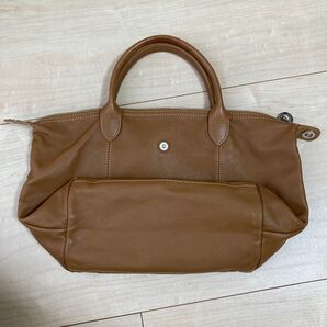 ロンシャン LONGCHAMP ハンドバッグ ショルダーバッグ ベージュ
