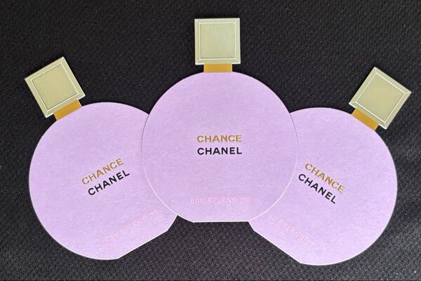 500円off!CHANEL シャネル チャンス ムエット3枚セット