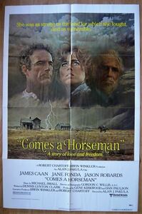 COMES A HORSEMAN　US版オリジナルポスター