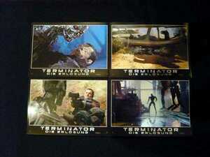 Art hand Auction Terminator 4, deutsche Version, Original-Lobbykarte, komplettes 8er-Set, Film, Video, Filmbezogene Waren, Foto