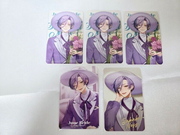 にじさんじ Prism Heart June Bride ジュンブラ フォト風カード 榊ネス