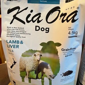KiaOra キアオラ ドッグフード ラム&レバー 4.5kg