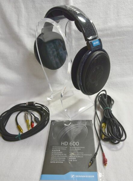 【美品】Sennheiser HD 600 初期型マーブル仕様+豪華おまけ