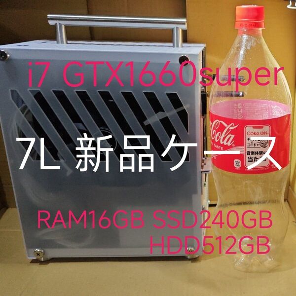 ゲーミングPC i7-4790k GTX1660super 16+240GB
