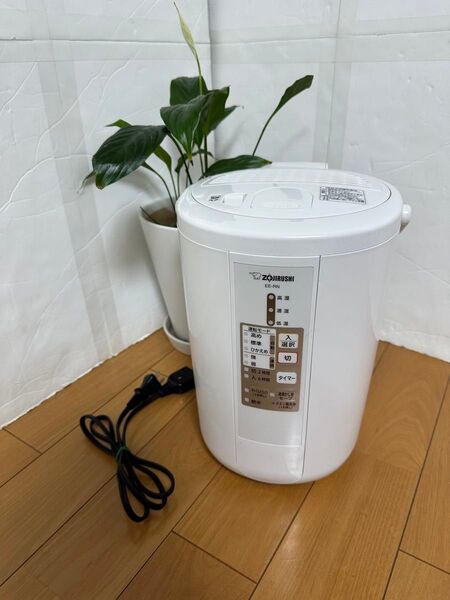 象印 スチーム式加湿器 ZOJIRUSHI EE-RN50 2018年製 スチーム式 加湿器 ホワイト 象印マホービン