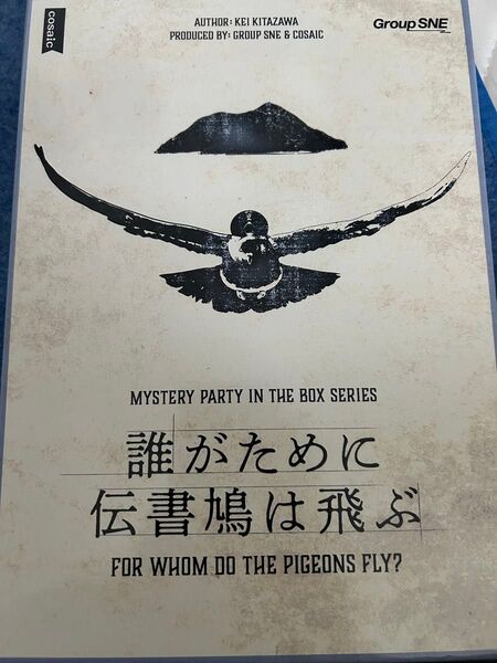 マーダーミステリー 誰がために伝書鳩は飛ぶ 6〜7人用