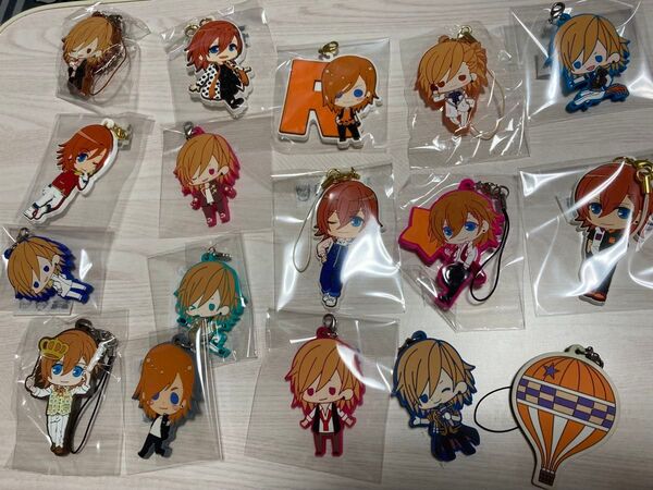 うたのプリンスさまっ♪ うたプリ 神宮寺レン ラバーストラップ ラバスト 17点セット