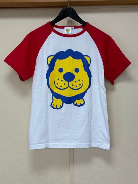 美品 タカアンドトシ ライオンTシャツ 半袖 白赤 Mサイズ