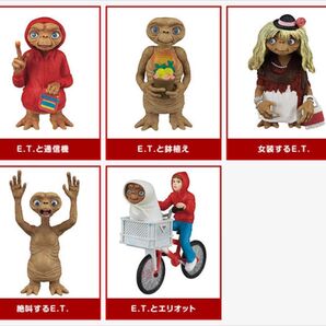 ②ガチャ E.T. 名場面コレクション 全5種コンプリートセット