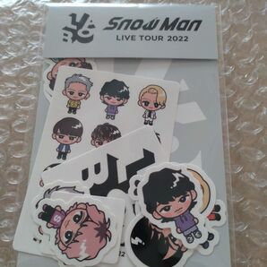 SnowMan すのチル ステッカー シール Labo LIVE TOUR